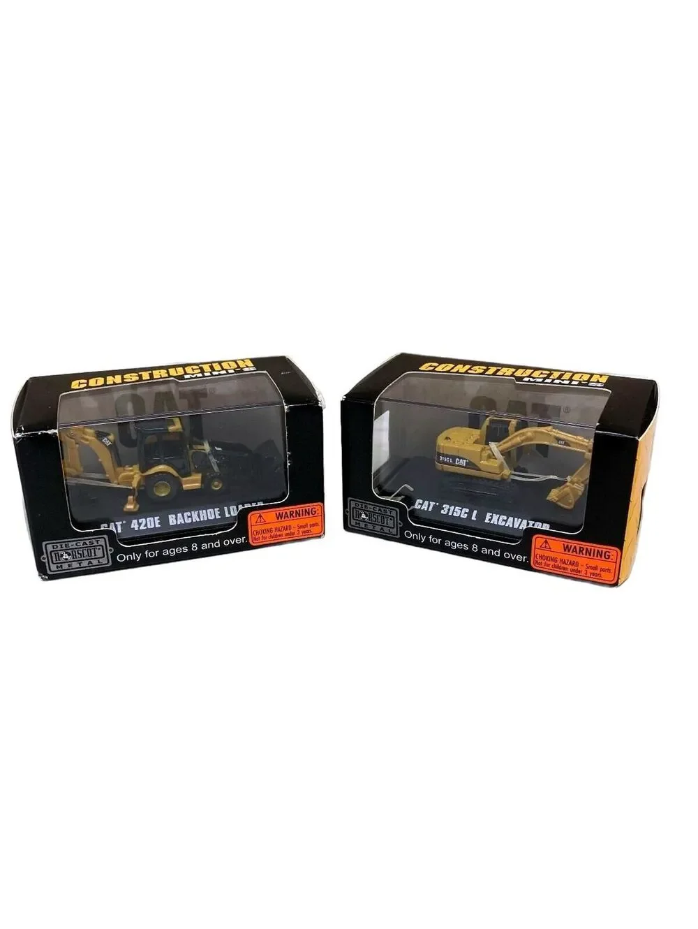 Caterpillar Construction Minis CAT 420E Backhoe Loader & CAT 315C L Excavator